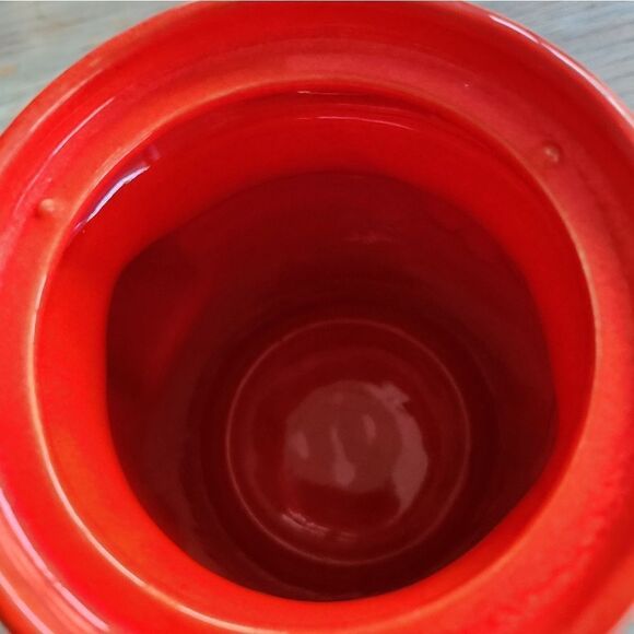 Vintage 1970s Waechtersbach West German Pottery Rare Red Heart Valentine - Picture 4 of 5